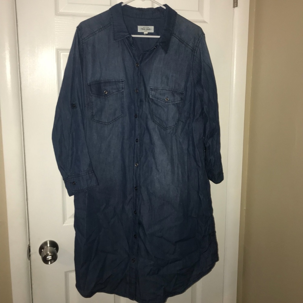 Denim dress